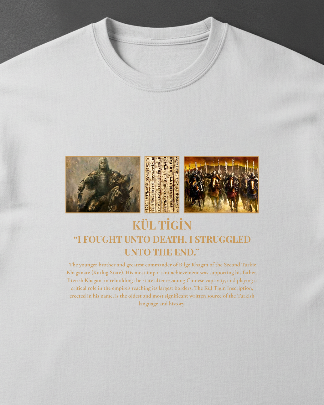 HISTORE™ Kültigin - Kül Tigin Oversize T-shirt