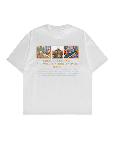 HISTORE™ Bayezid I "The Lightning" - Yıldırım Bayezid Oversize T-shirt