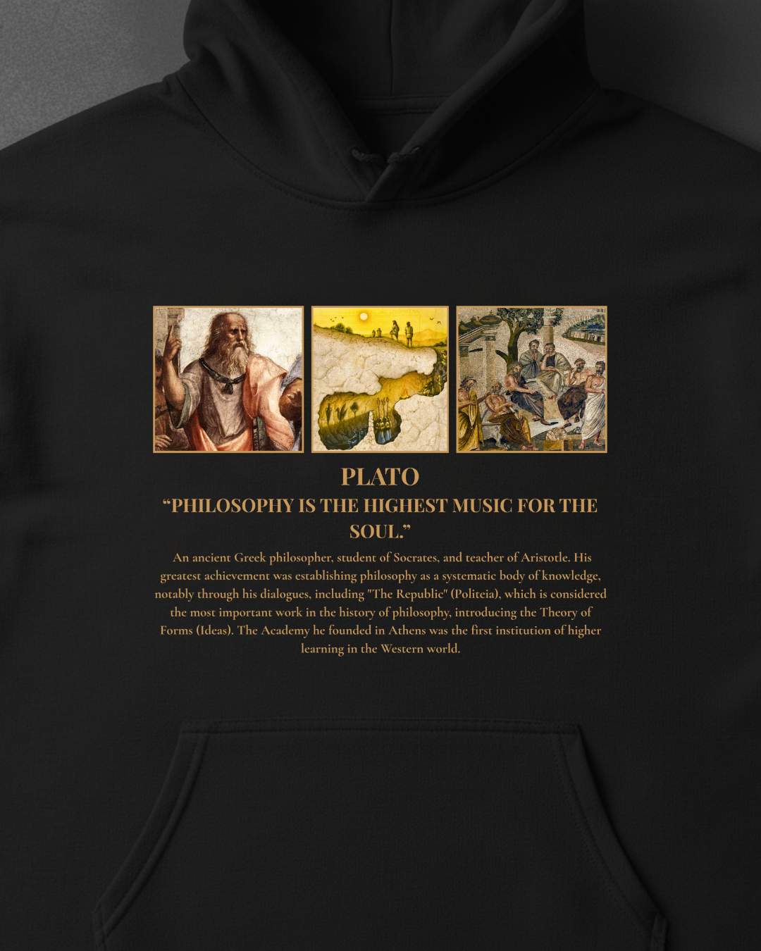 HISTORE™ Plato - Platon Oversize Hoodie