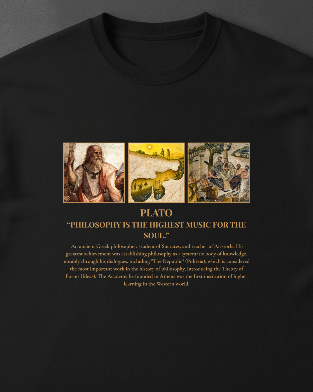 HISTORE™ Plato - Platon Oversize T-shirt