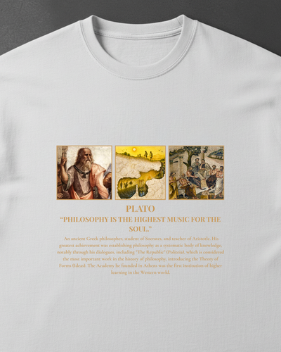 HISTORE™ Plato - Platon Oversize T-shirt