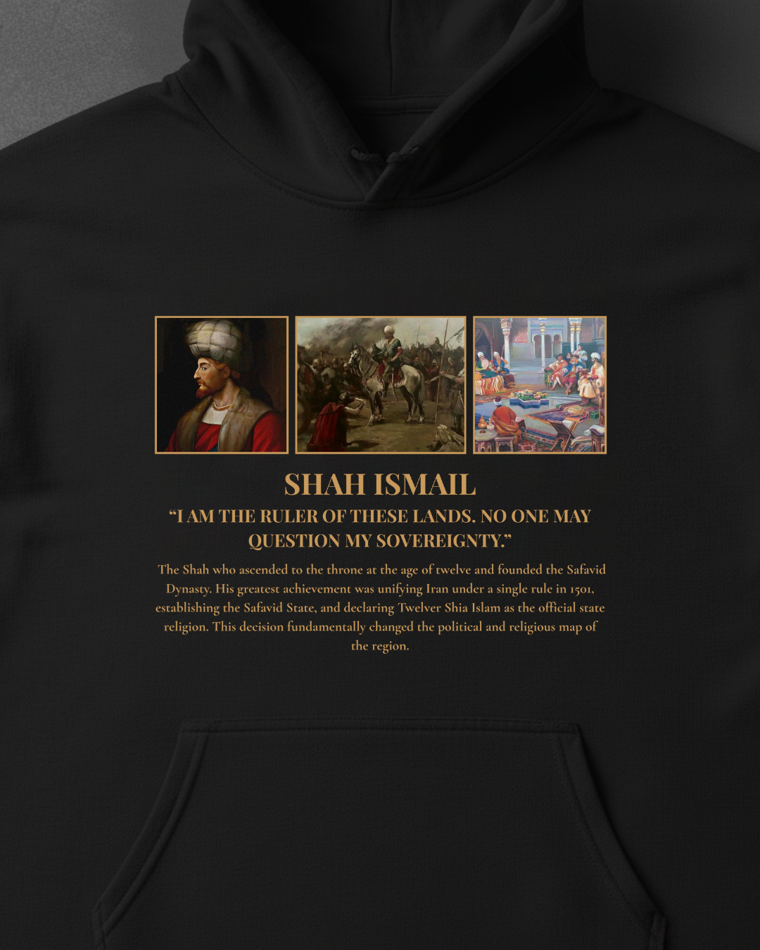 HISTORE™ Shah Ismail - Şah İsmail Oversize Hoodie