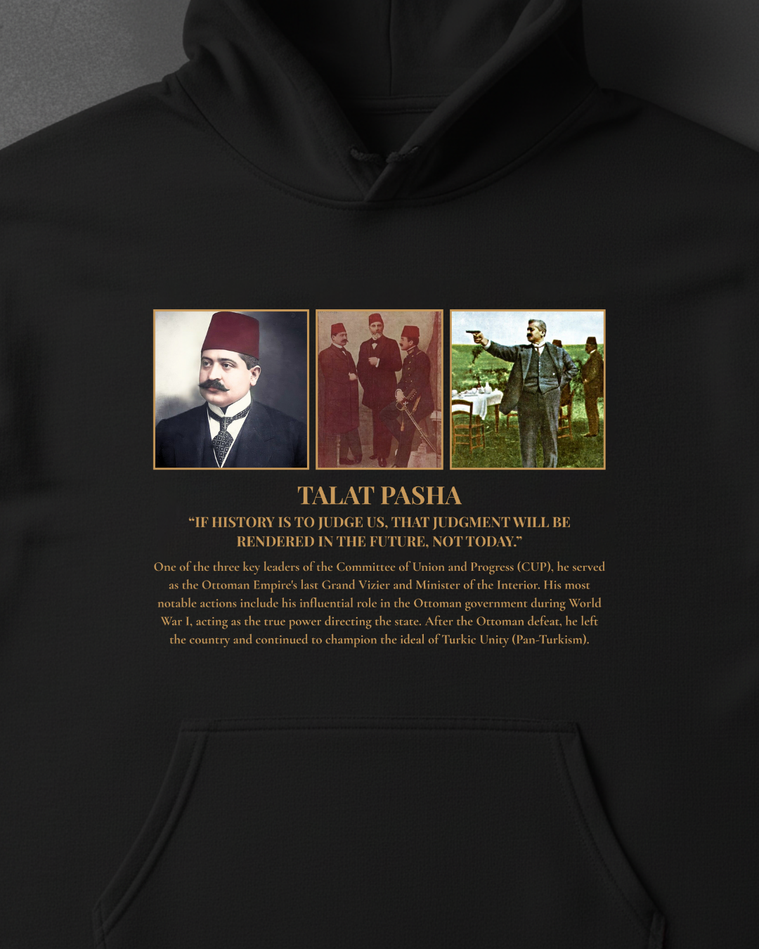 HISTORE™ Talat Pasha - Talat Paşa Oversize Hoodie