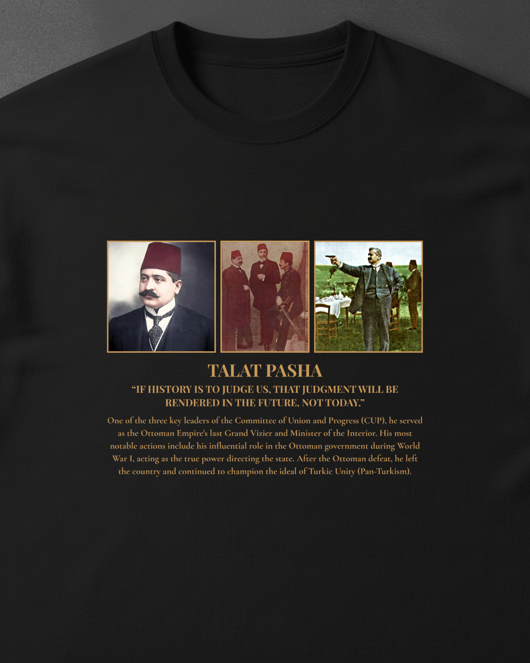 HISTORE™ Talat Pasha - Talat Paşa Oversize T shirt