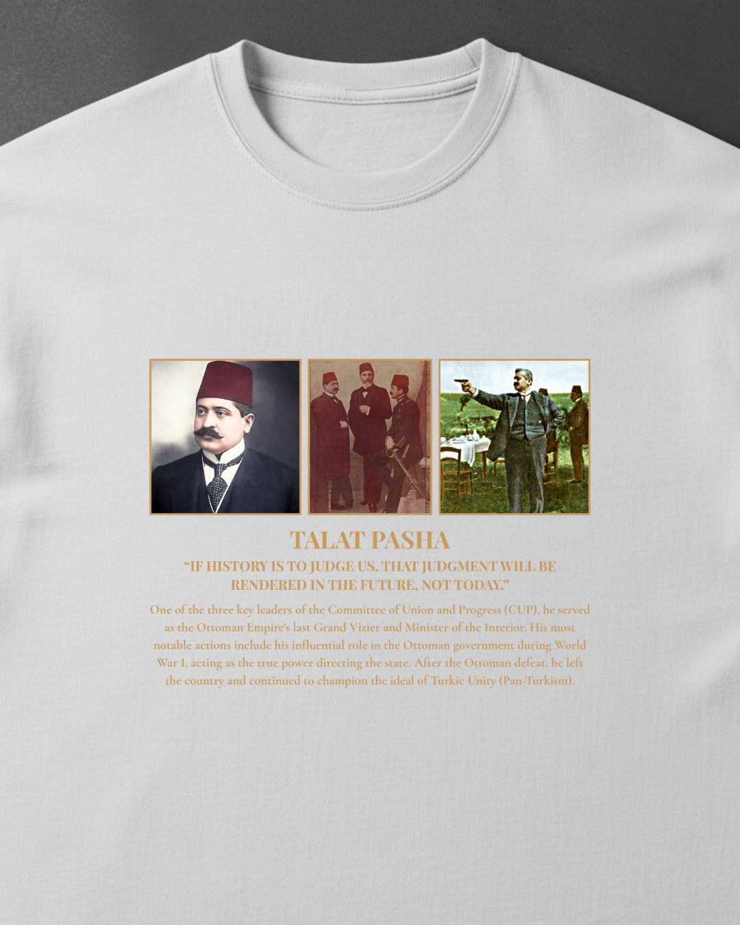 HISTORE™ Talat Pasha - Talat Paşa Oversize T shirt