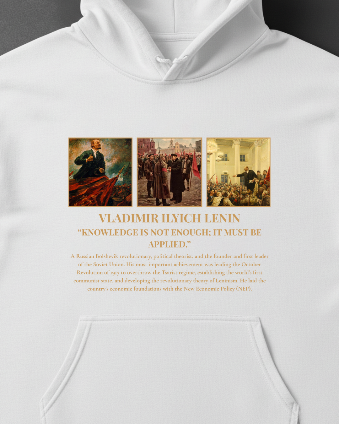 HISTORE™ Vladimir Ilyich Lenin - Vladimir İlyiç Lenin Oversize Hoodie