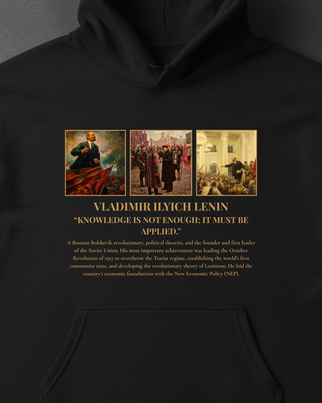HISTORE™ Vladimir Ilyich Lenin - Vladimir İlyiç Lenin Oversize Hoodie