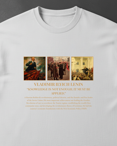 HISTORE™ Vladimir Ilyich Lenin - Vladimir İlyiç Lenin Oversize T-shirt
