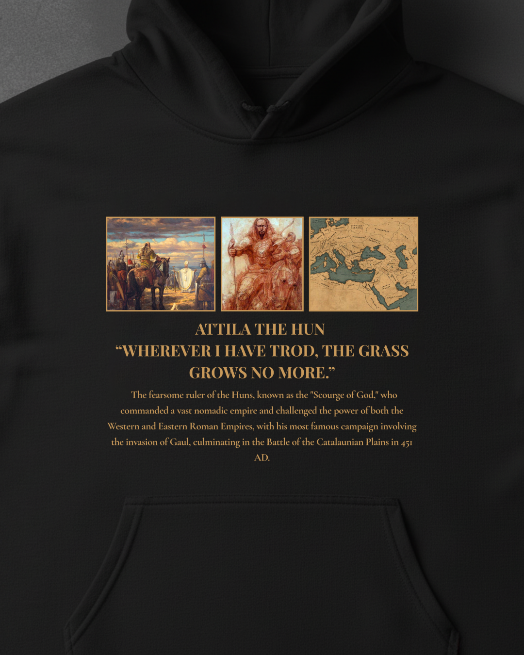HISTORE™ Attila the Hun - Attila Oversize Hoodie