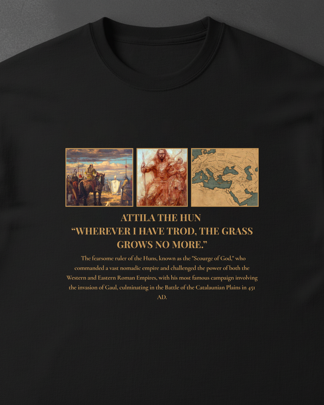 HISTORE™ Attila the Hun - Atilla Oversize T-shirt