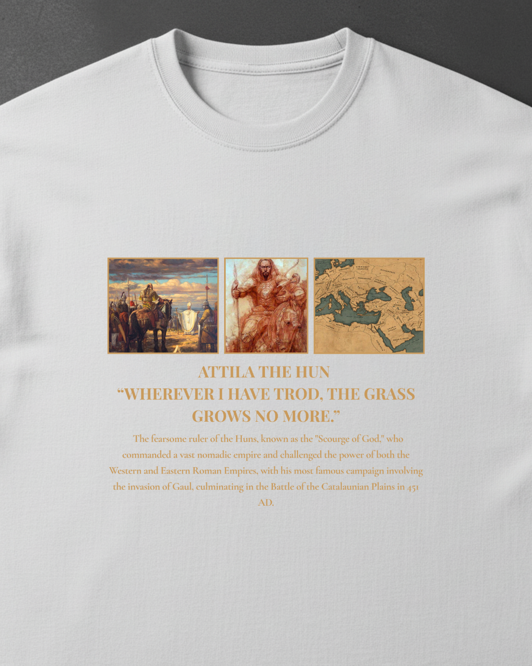 HISTORE™ Attila the Hun - Atilla Oversize T-shirt