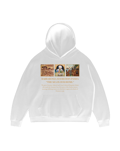 HISTORE™ Hayreddin Barbarossa - Barbaros Hayreddin Paşa Oversize Hoodie