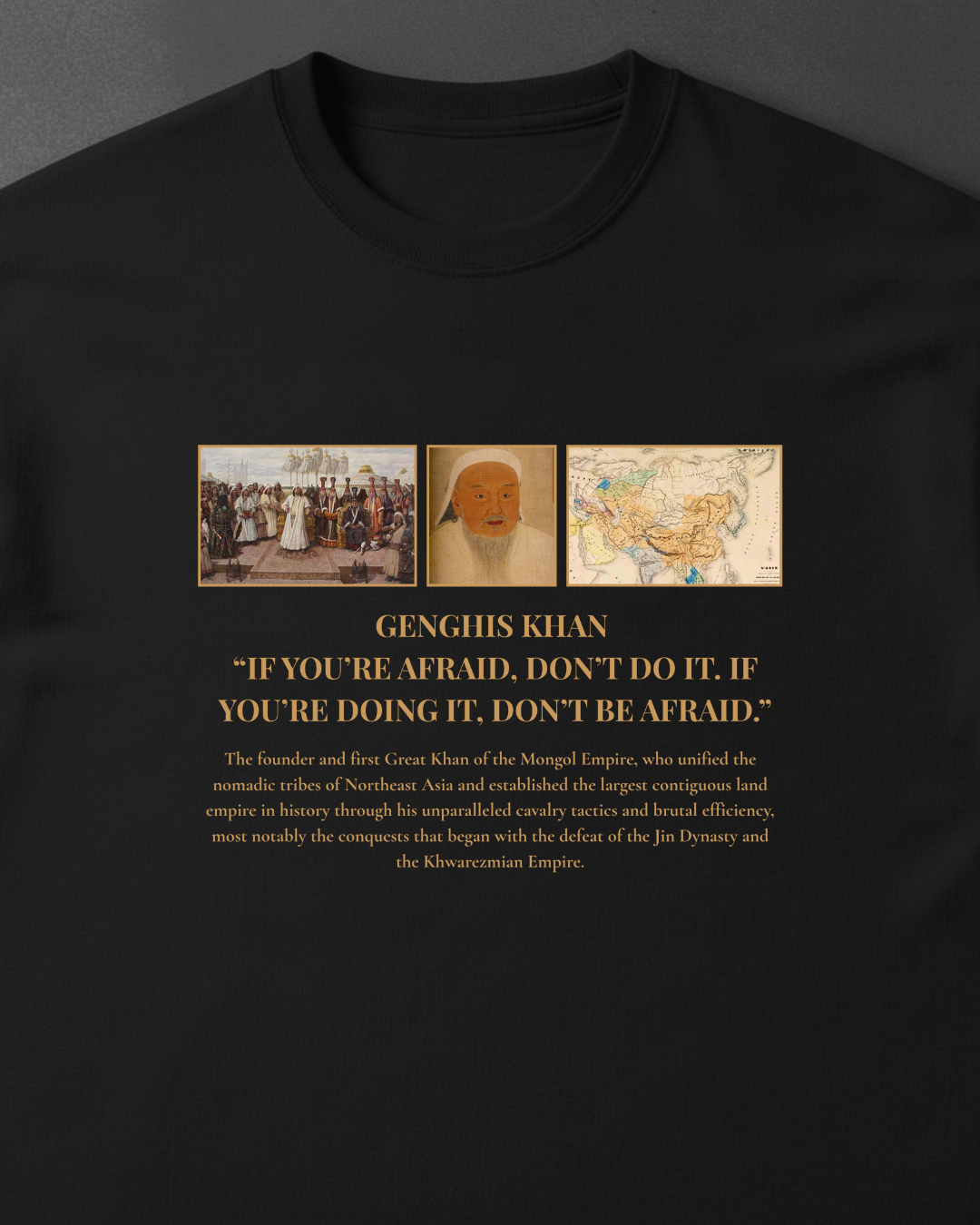 HISTORE™ Genghis Khan - Cengiz Han Oversize T-shirt