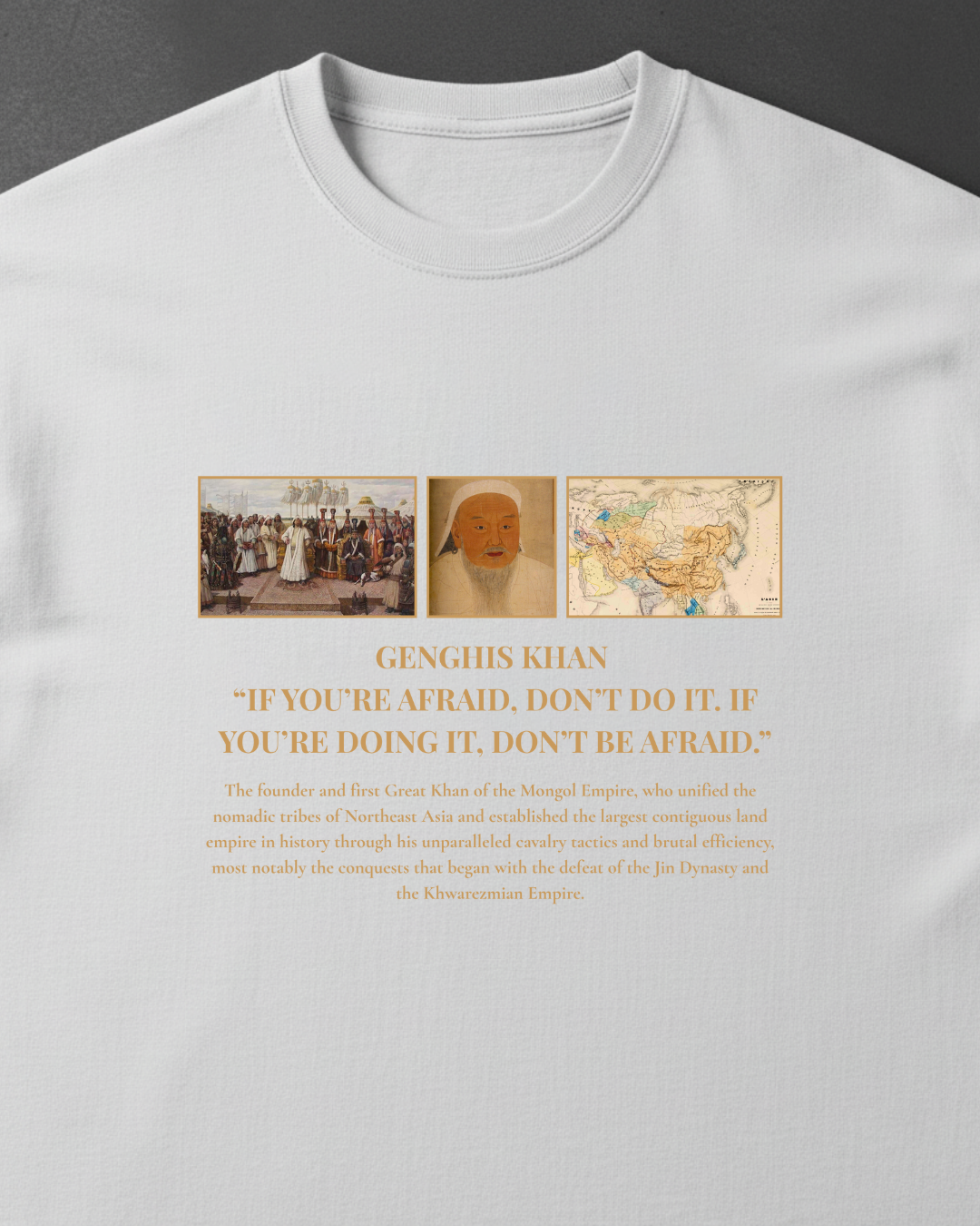 HISTORE™ Genghis Khan - Cengiz Han Oversize T-shirt