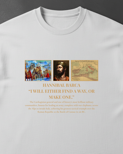 HISTORE™ Hannibal Barca Oversize T-shirt