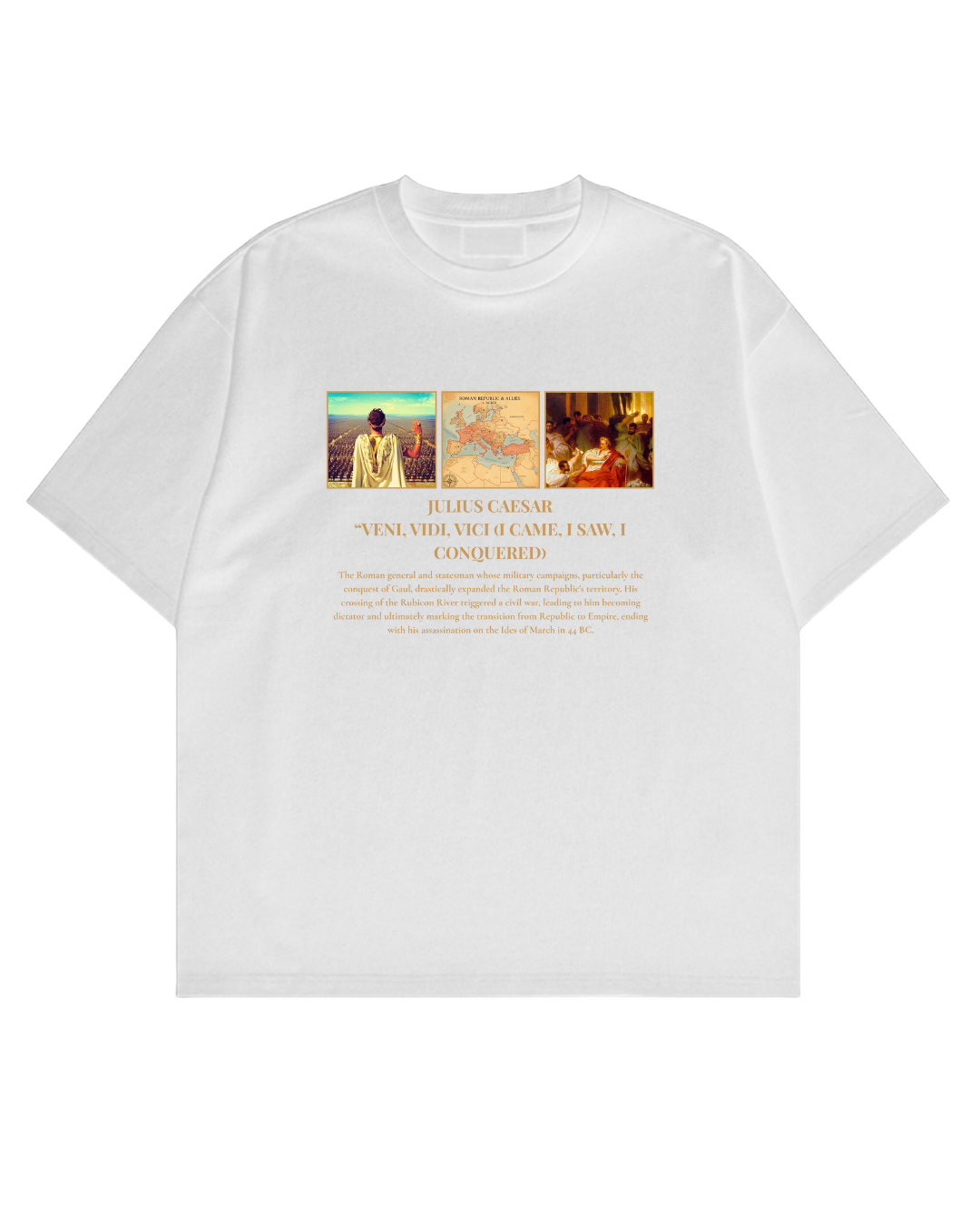 HISTORE™ Julius Caesar Oversize T-shirt