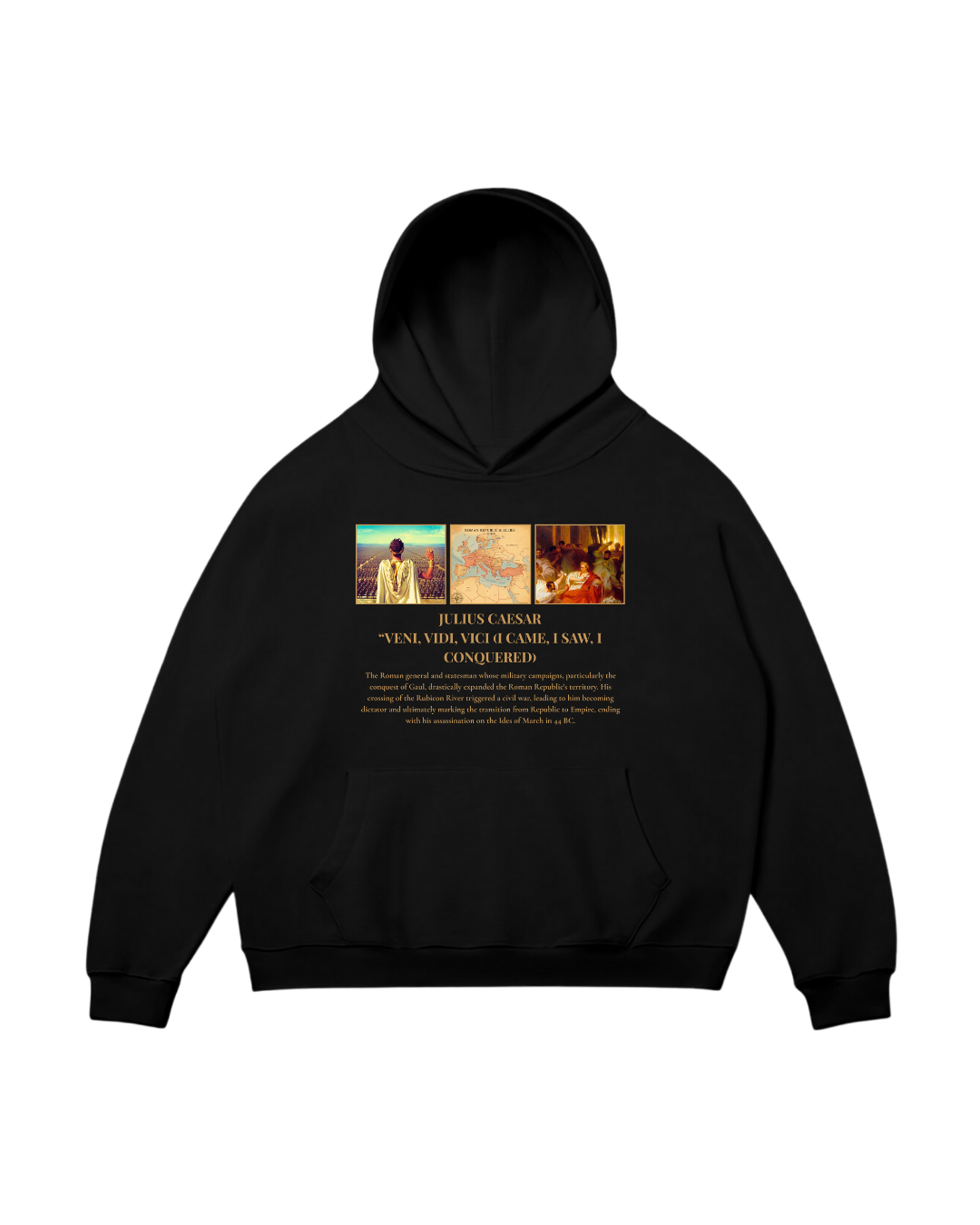 HISTORE™ Julius Caesar Oversize Hoodie