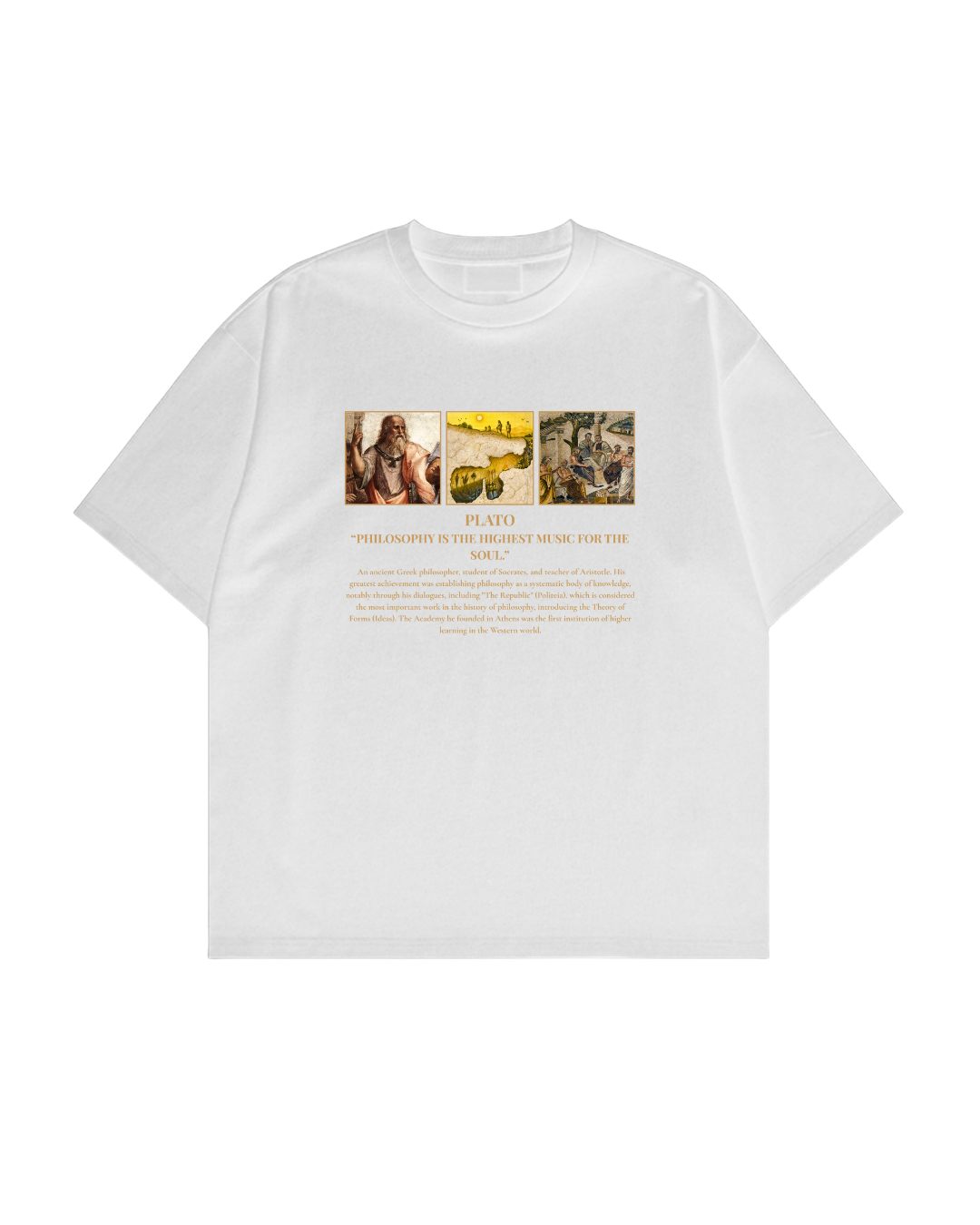 HISTORE™ Plato - Platon Oversize T-shirt