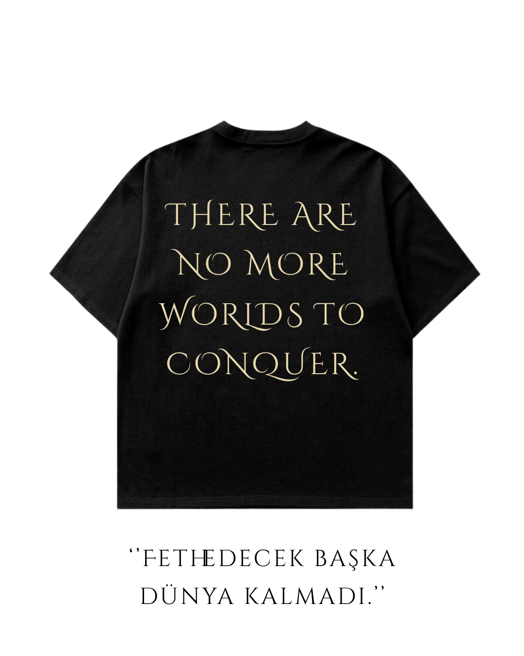 HISTORE™ Alexander the Great - Büyük İskender Oversize T-shirt