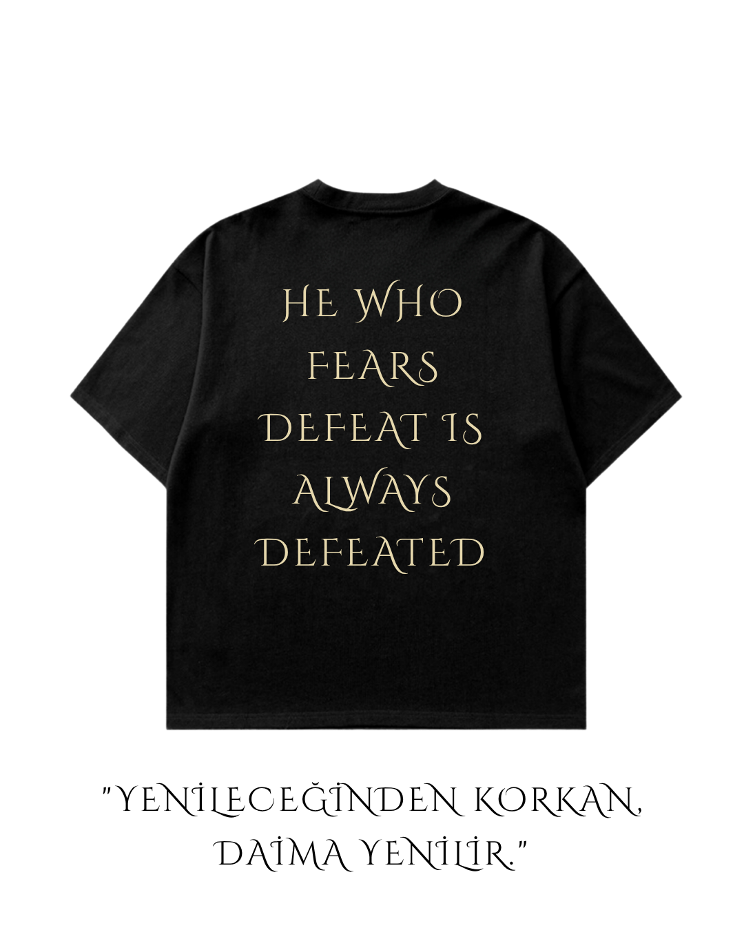 HISTORE™ Bayezid I "The Lightning" - Yıldırım Bayezid Oversize T-shirt