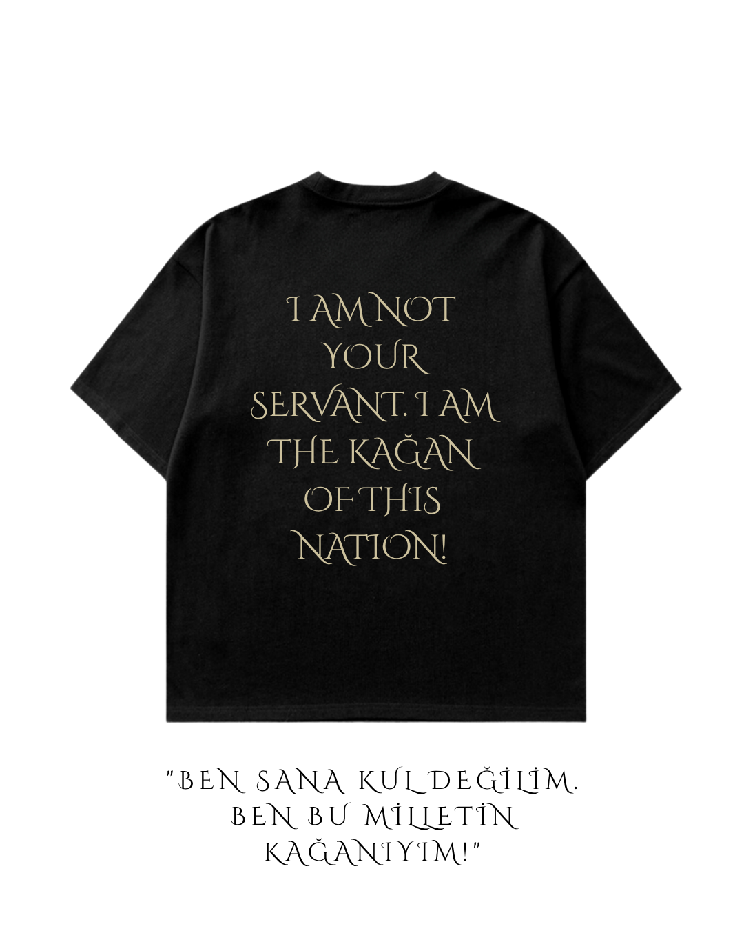 HISTORE™ Bumin Khagan - Bumin Kağan Oversize T-shirt