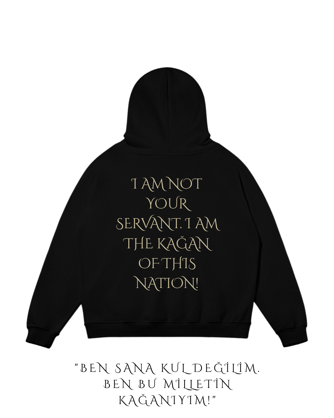 HISTORE™ Bumin Khagan - Bumin Kağan Oversize Hoodie