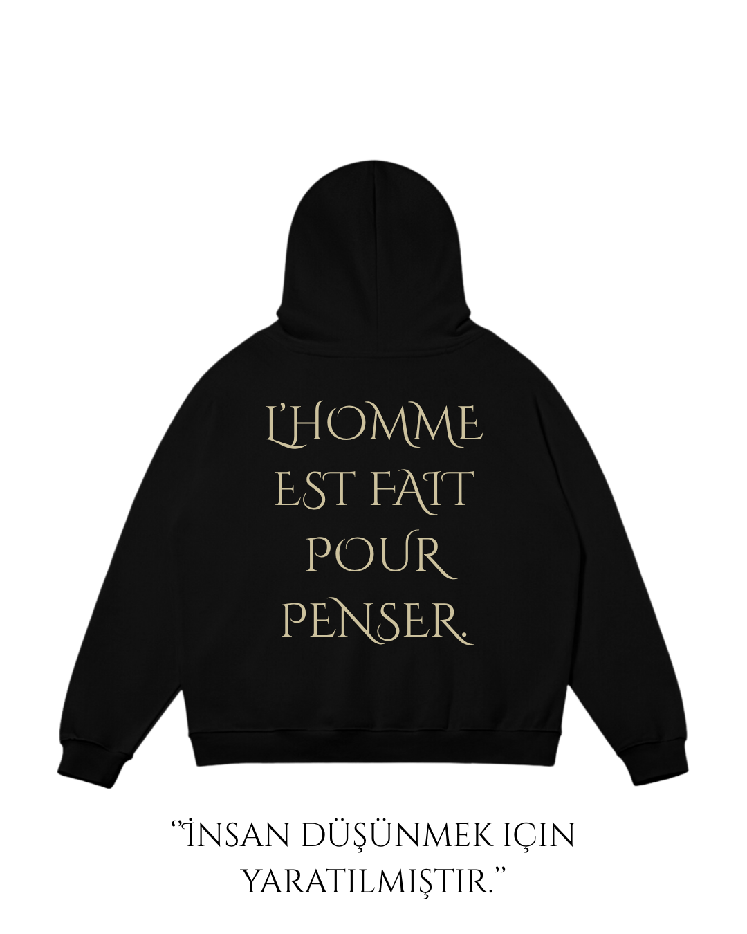 HISTORE™ Rene Descartes - René Descartes Oversize Hoodie