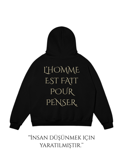 HISTORE™ Rene Descartes - René Descartes Oversize Hoodie