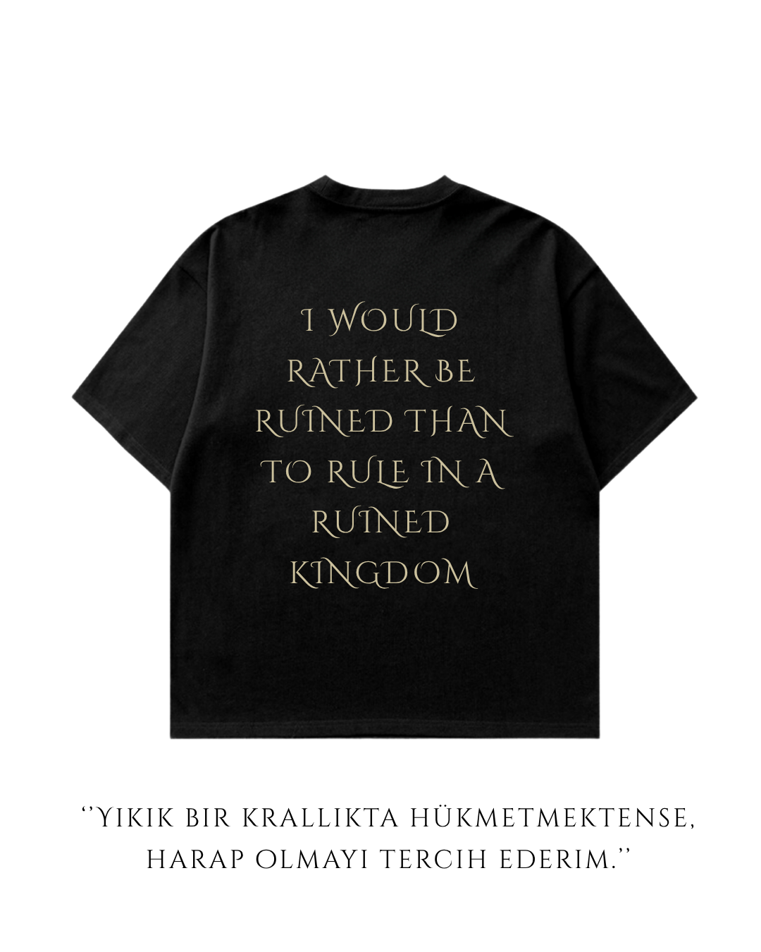 HISTORE™ Tîmûr - Timur Oversize T-shirt