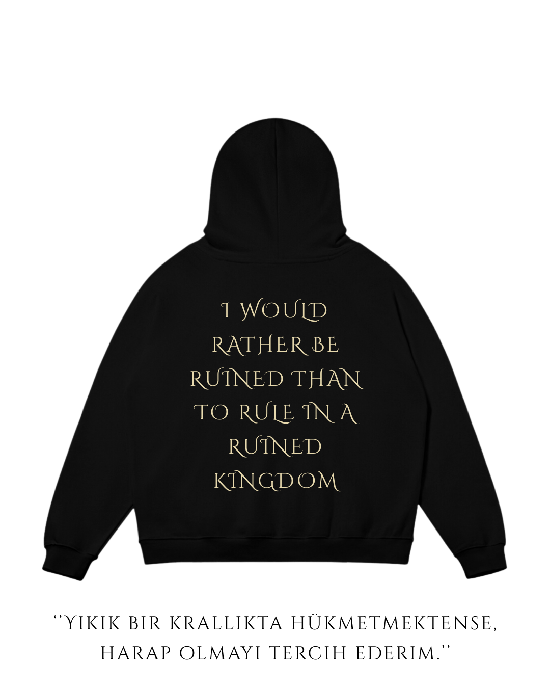 HISTORE™ Tîmûr - Timur Oversize Hoodie