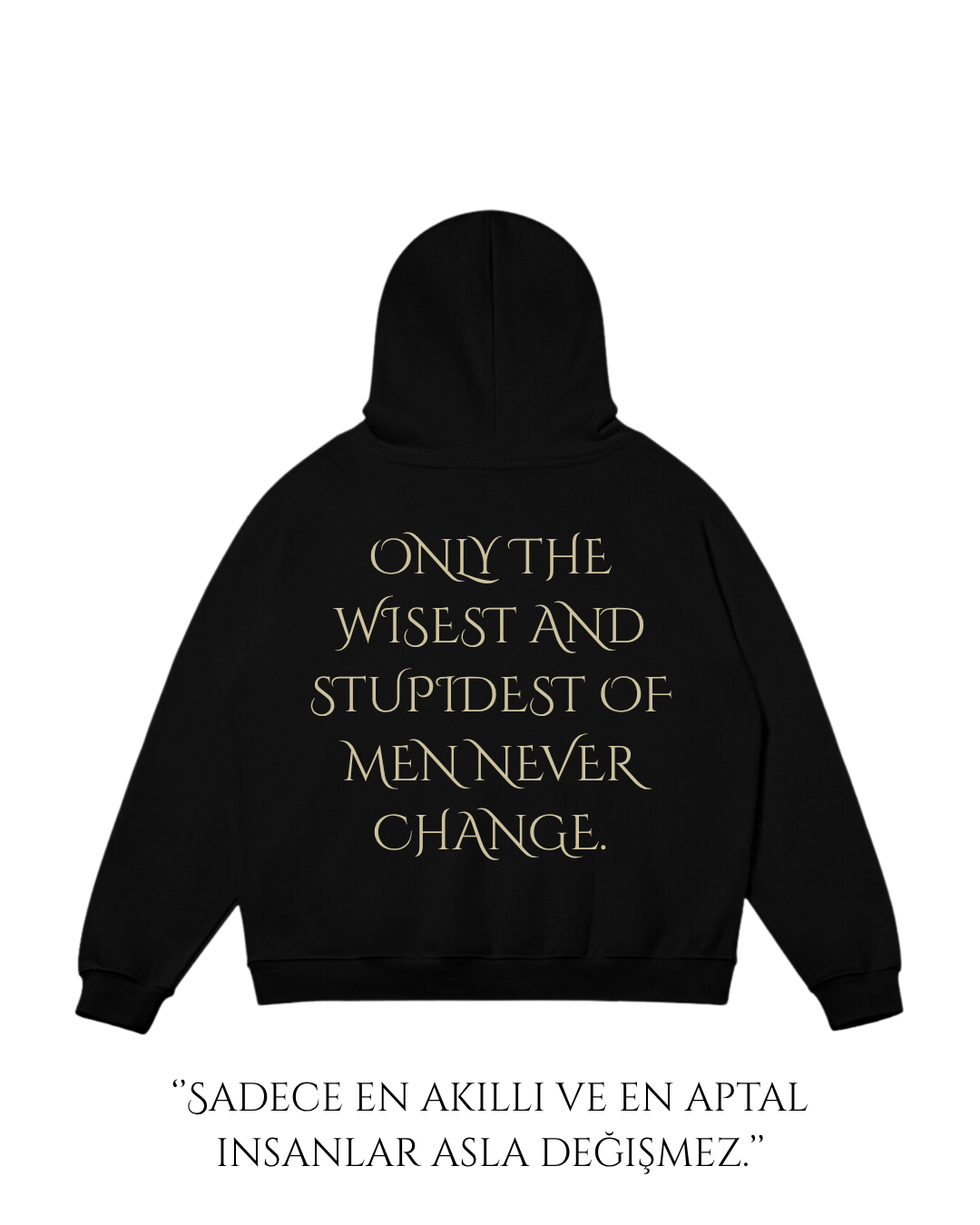 HISTORE™ Confucius - Konfüçyüs Oversize Hoodie