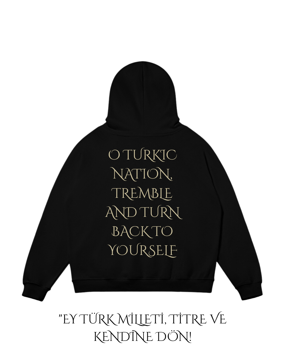 HISTORE™ Kültigin - Kül Tigin Oversize Hoodie