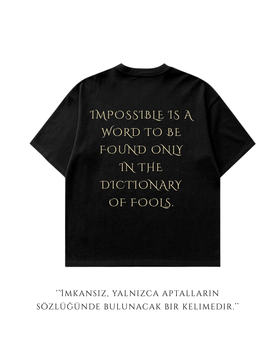 HISTORE™ Napoleon Bonaparte Oversize T-shirt