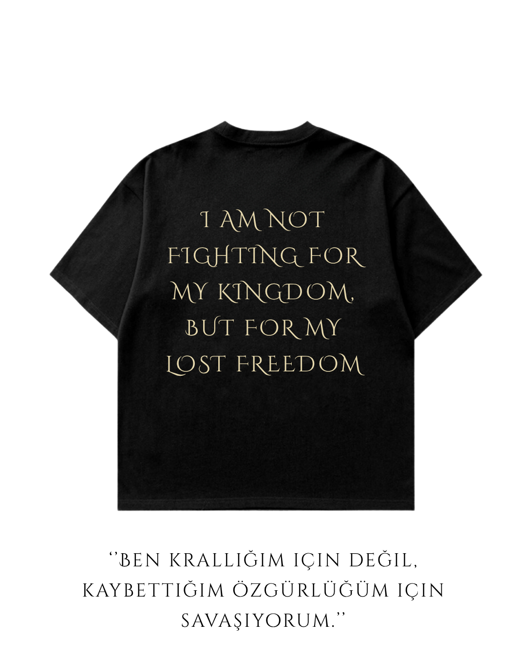 HISTORE™ Queen Boudicca - Kraliçe Boudicca Oversize T-shirt